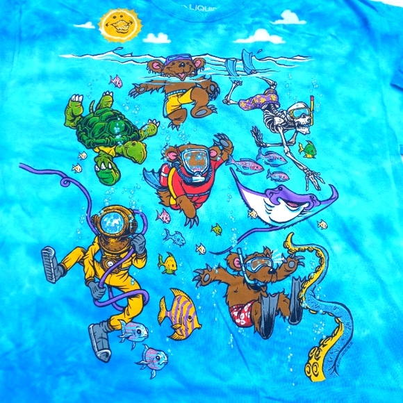 Grateful Dead Other - Grateful dead sea swimming tee shirt